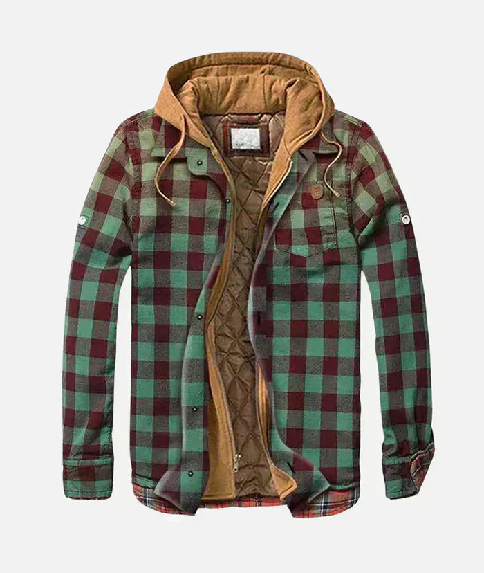 Quinn™ | Patchwork checkered jacket
