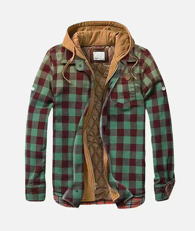 Quinn™ | Patchwork checkered jacket
