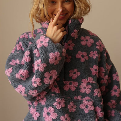 Daisy™ | Long Sleeve Fleece Hoodie