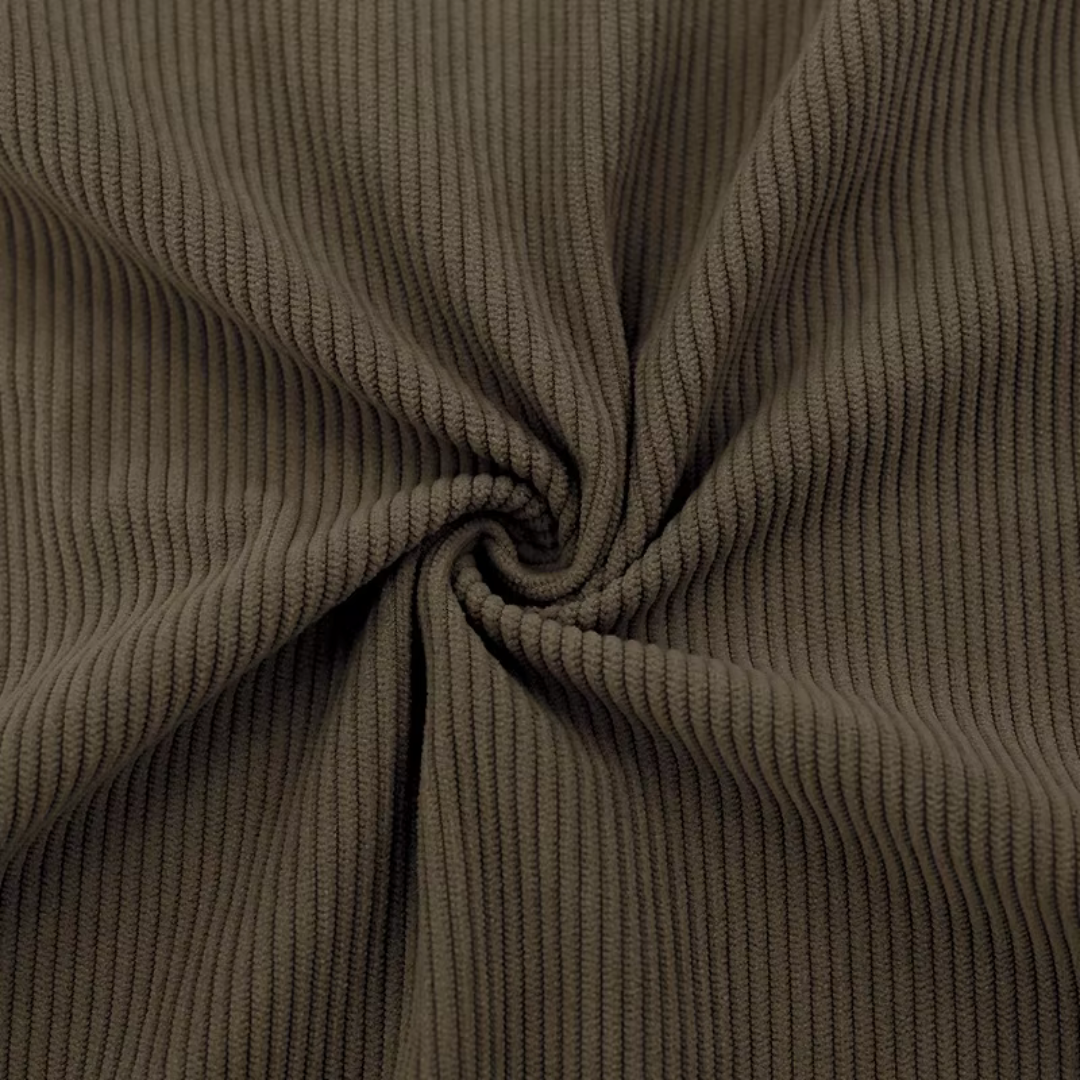 David™ | Comfortable Henley sweatshirt with stand-up collar