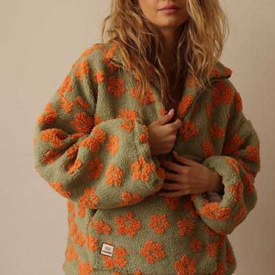 Daisy™ | Long Sleeve Fleece Hoodie