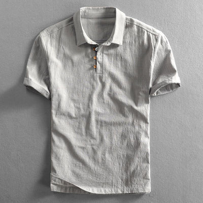 Tobi™ | Linen Polo Shirt
