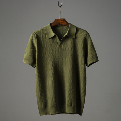 Nate™ | Casual Short Sleeve Polo Shirt