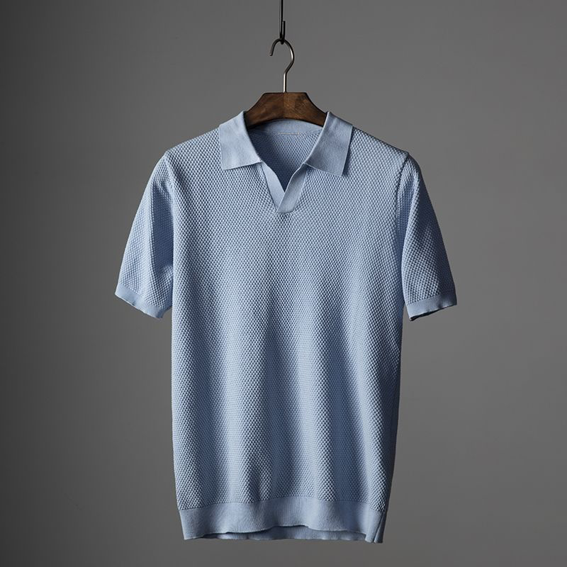 Nate™ | Casual Short Sleeve Polo Shirt