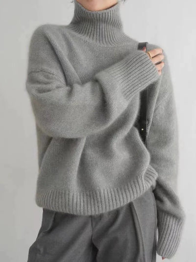 Angela™ | Cashmere Turtleneck Sweater