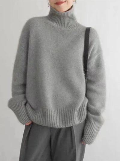 Angela™ | Cashmere Turtleneck Sweater