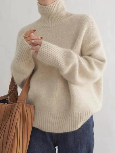 Angela™ | Cashmere Turtleneck Sweater