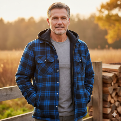 Max™ | Warm Men's Jacket Made of Premium Wool Blend