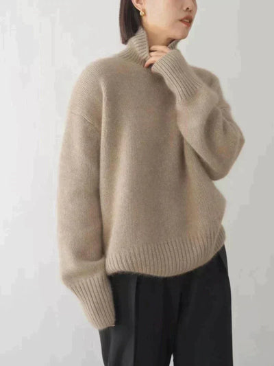 Angela™ | Cashmere Turtleneck Sweater