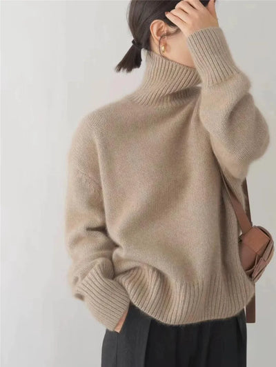 Angela™ | Cashmere Turtleneck Sweater