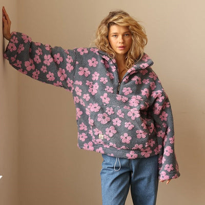 Daisy™ | Long Sleeve Fleece Hoodie