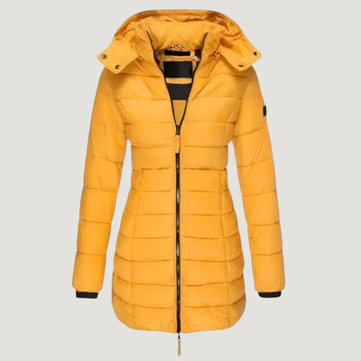 Olivia™ | Cozy Down Jacket With Hood And Zipper