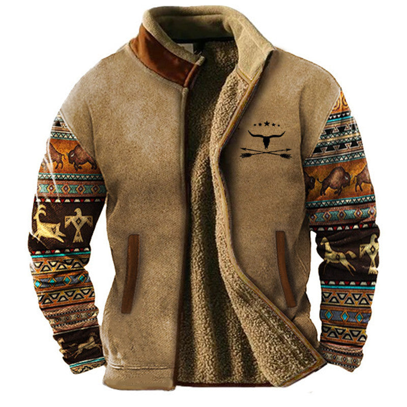 Parker™ | Men's casual fleece jacket