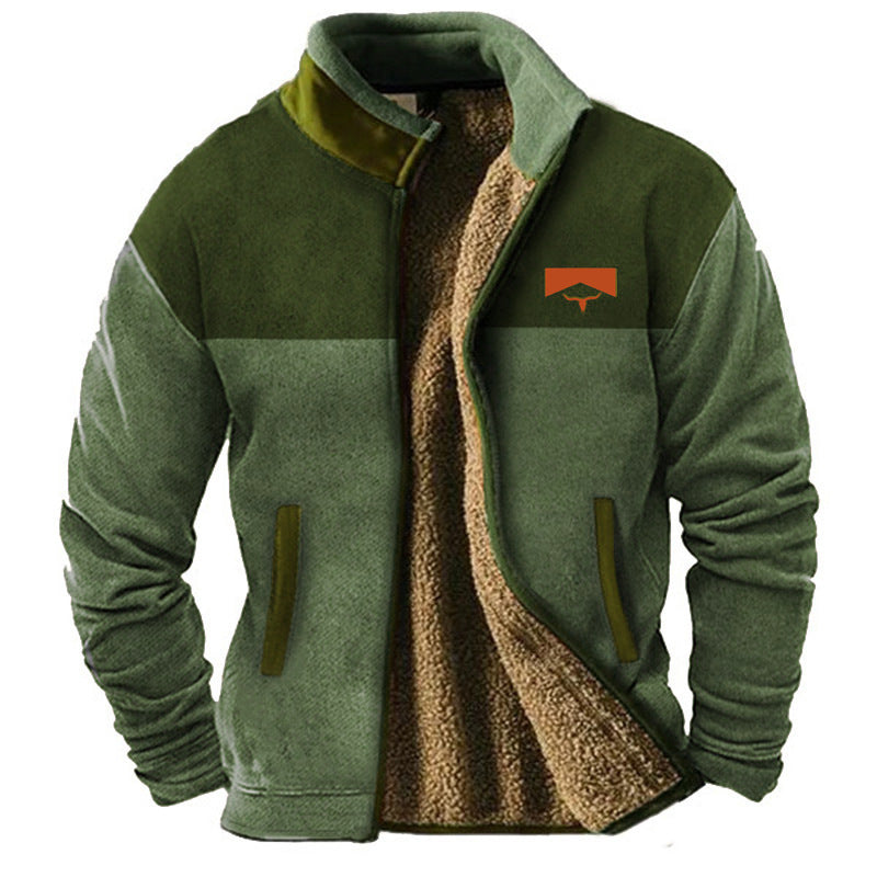 Parker™ | Men's casual fleece jacket