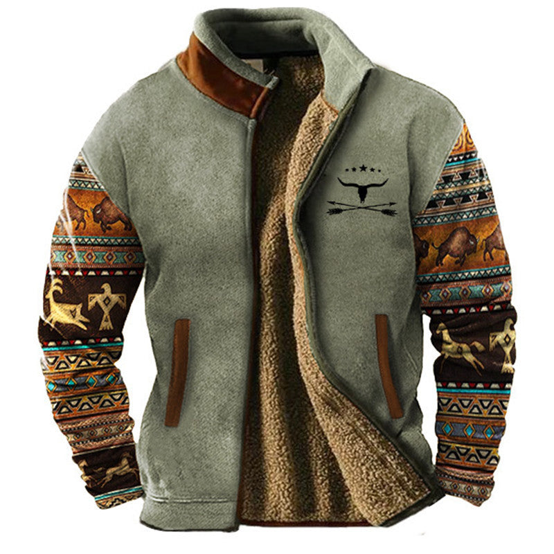 Parker™ | Men's casual fleece jacket