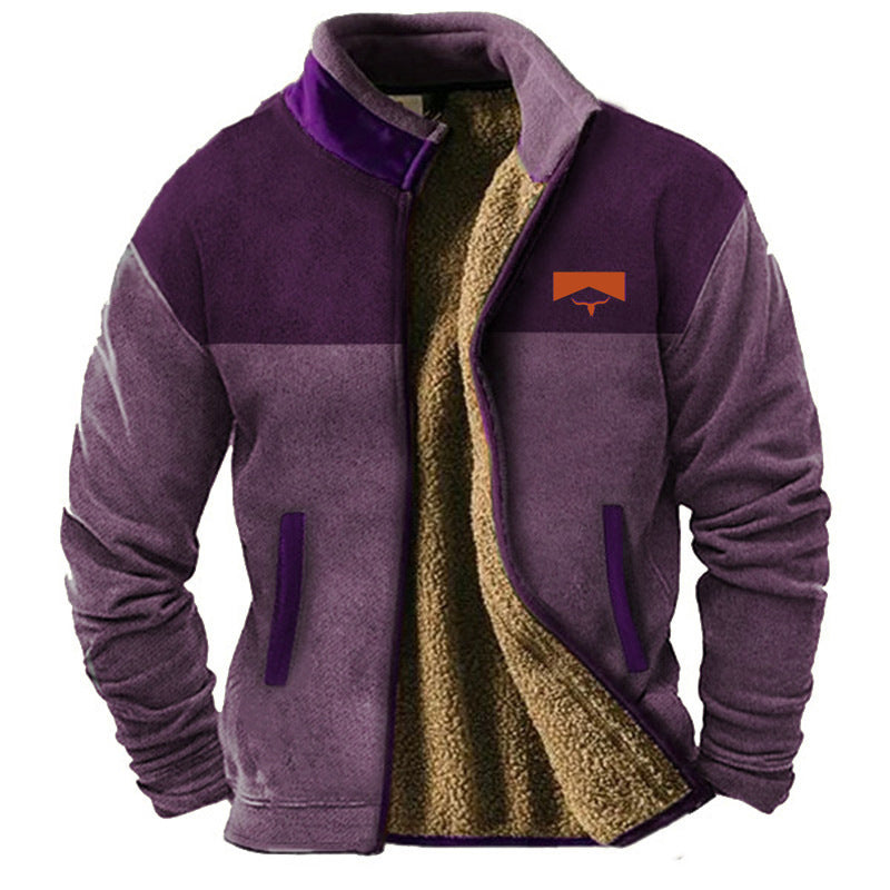 Parker™ | Men's casual fleece jacket