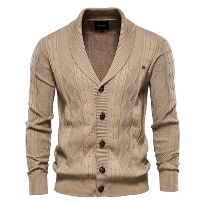 Vincent | Men's Cardigan with Button Closure