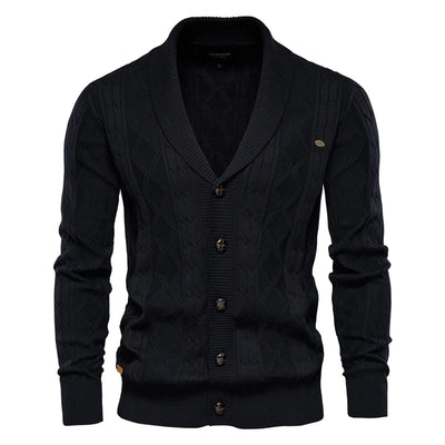 Vincent | Men's Cardigan with Button Closure