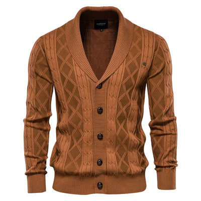 Vincent | Men's Cardigan with Button Closure