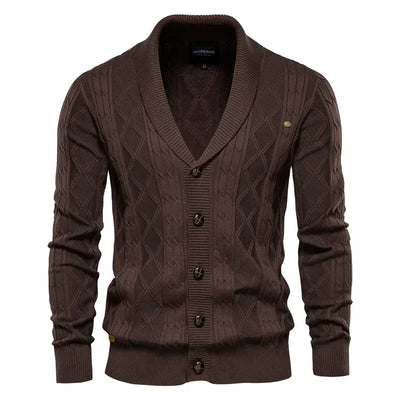Vincent | Men's Cardigan with Button Closure