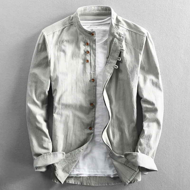 Asuka™ | Japanese-style Men's Shirt