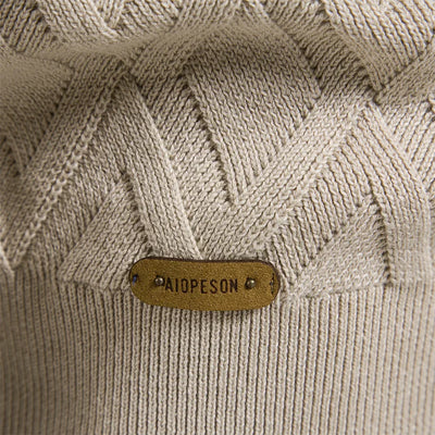 Travis | Men's Sweater with Check Pattern