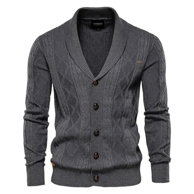 Vincent | Men's Cardigan with Button Closure