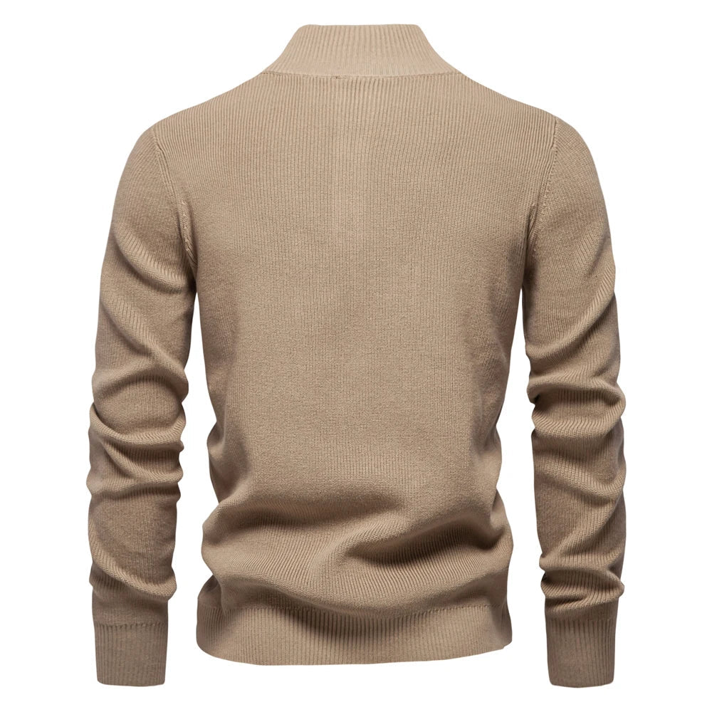 Maxwell | Men's Sweater with Button Design