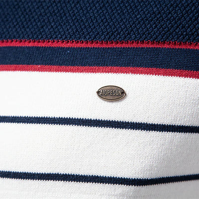 Dominic | Men's Sweater with Striped Pattern