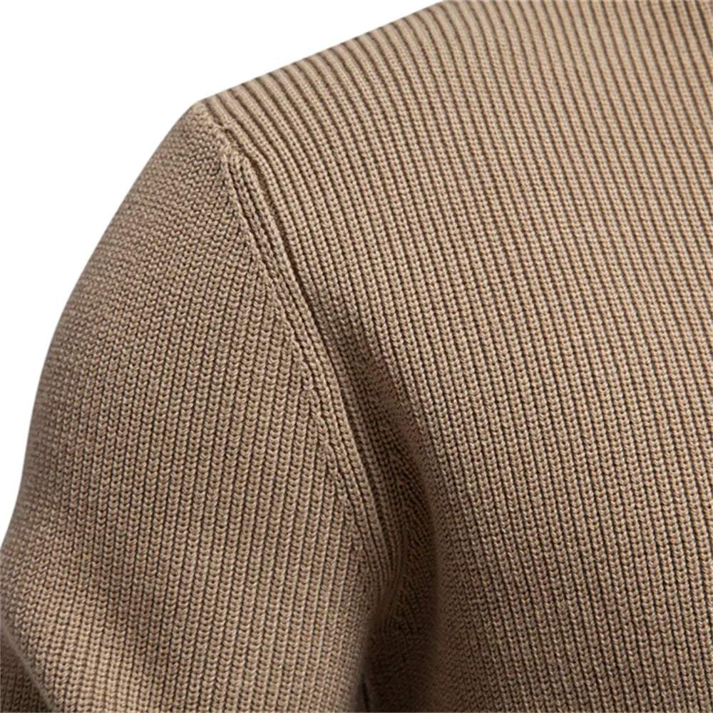 Maxwell | Men's Sweater with Button Design