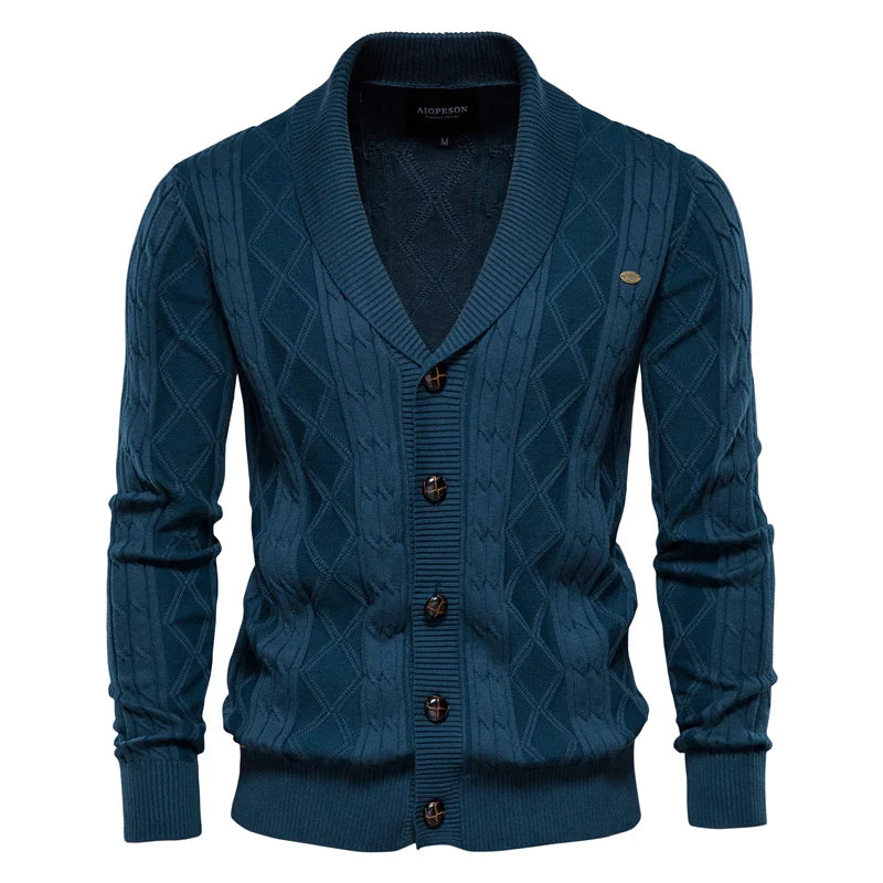 Vincent | Men's Cardigan with Button Closure