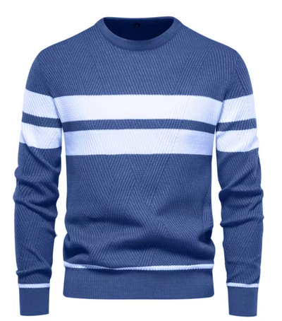 Oliver | Stylish Men's Sweater with Herringbone Pattern