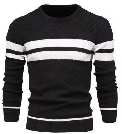 Oliver | Stylish Men's Sweater with Herringbone Pattern