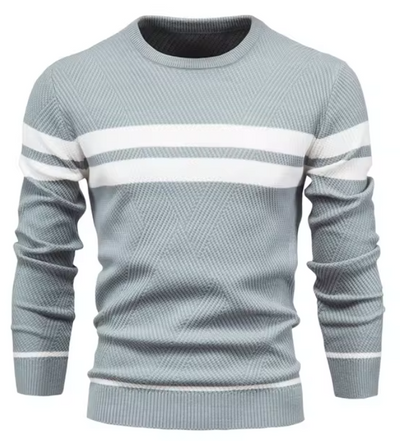 Oliver | Stylish Men's Sweater with Herringbone Pattern