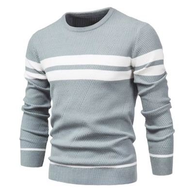Oliver | Stylish Men's Sweater with Herringbone Pattern