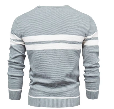 Oliver | Stylish Men's Sweater with Herringbone Pattern