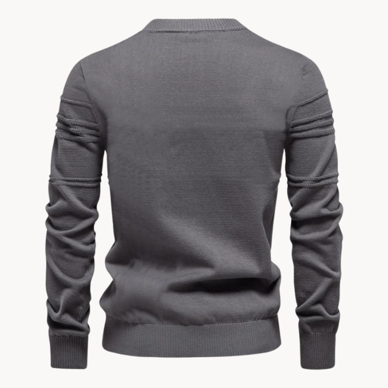 Alvin | Stylish men's sweater with check design