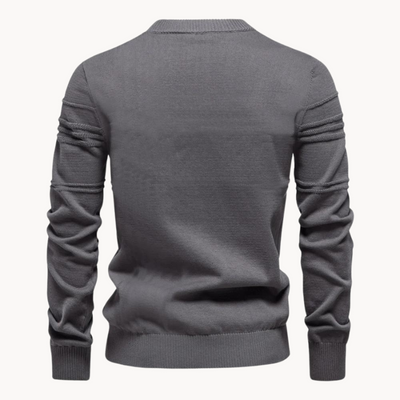Alvin | Stylish men's sweater with check design