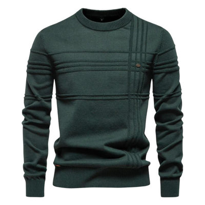 Alvin | Stylish men's sweater with check design