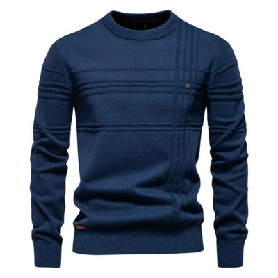 Alvin | Stylish men's sweater with check design