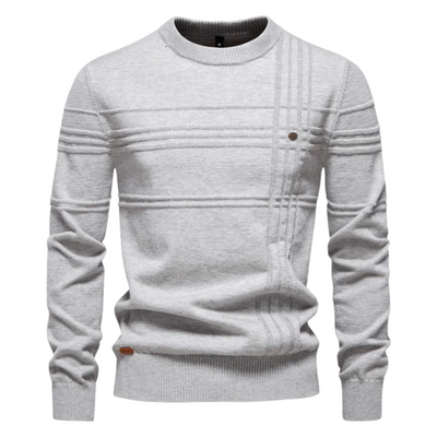 Alvin | Stylish men's sweater with check design