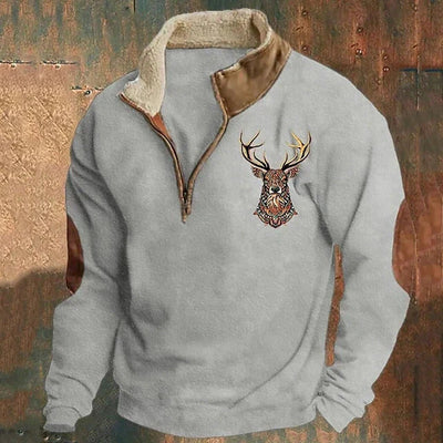 Chris™ | Sweater with deer detail