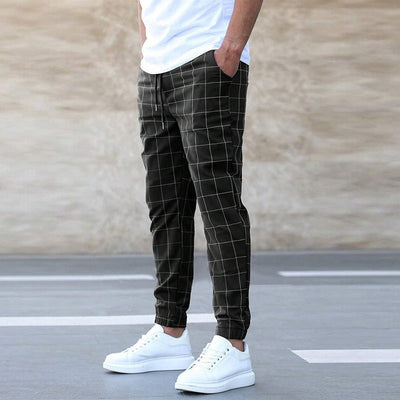 Nick™ | Men's Checkered Jogger Pants