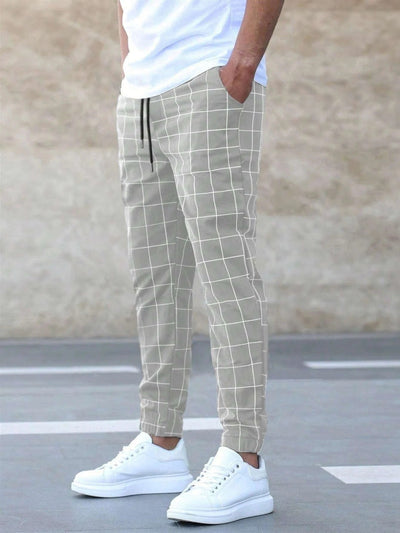 Nick™ | Men's Checkered Jogger Pants