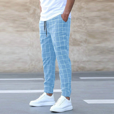 Nick™ | Men's Checkered Jogger Pants