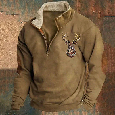 Chris™ | Sweater with deer detail