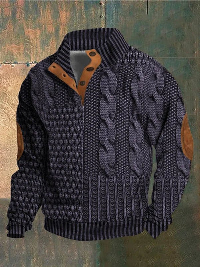 Carl™ | Elegant printed men's sweater