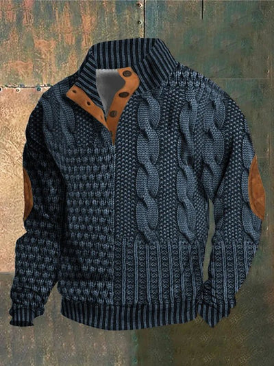 Carl™ | Elegant printed men's sweater