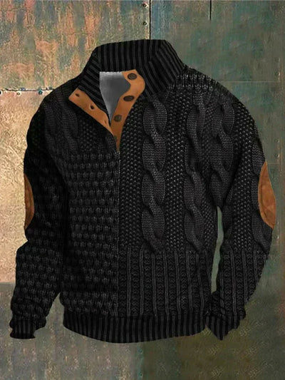 Carl™ | Elegant printed men's sweater