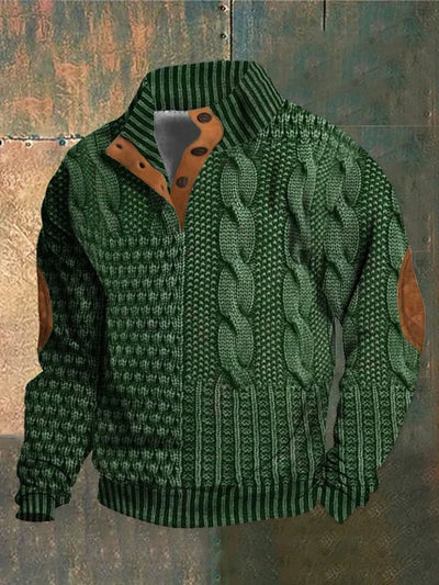 Carl™ | Elegant printed men's sweater